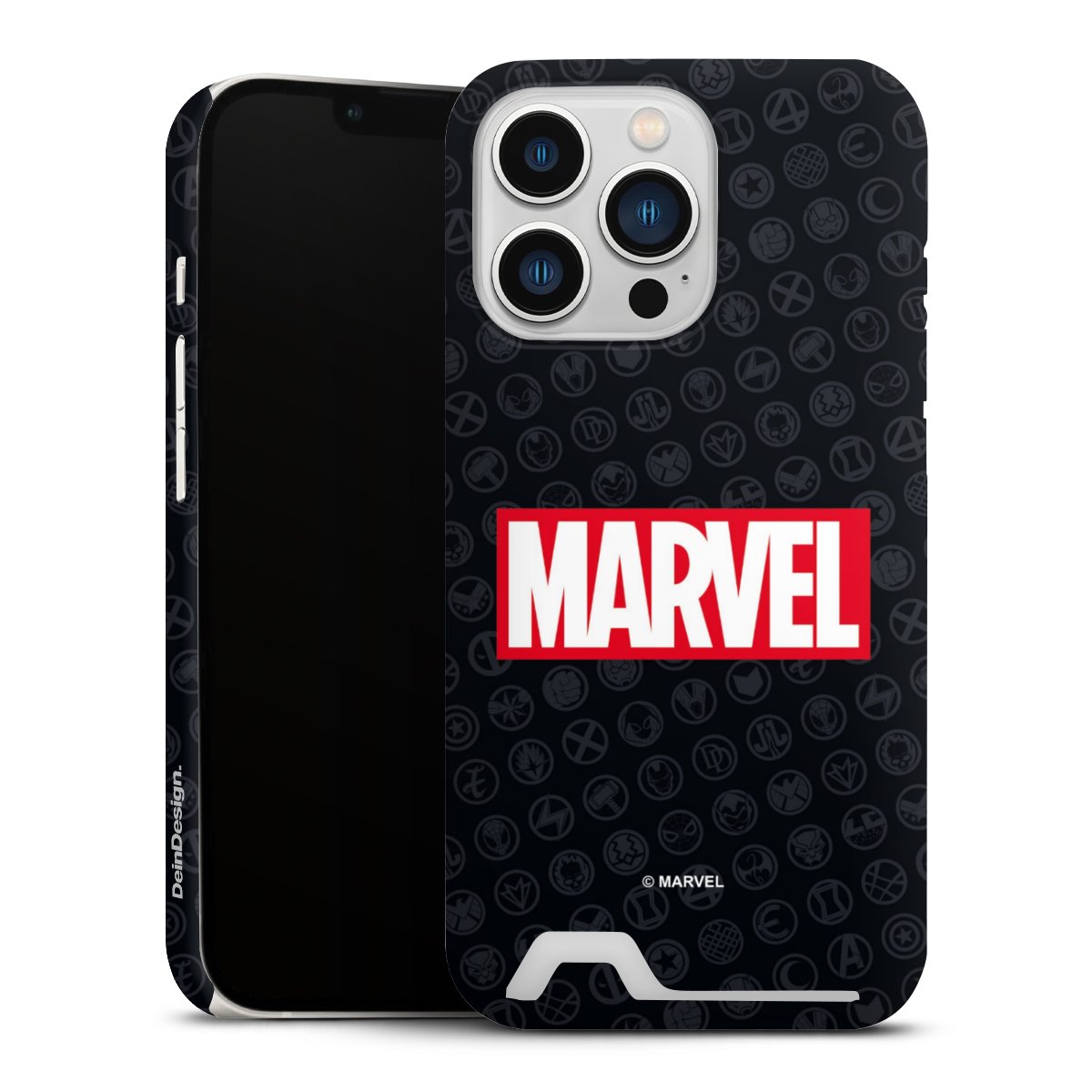 Marvel Logo Black Red 