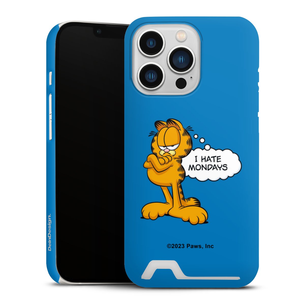 Garfield Ik haat maandagen blauw