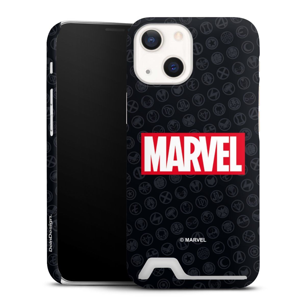 Marvel Logo Black Red 