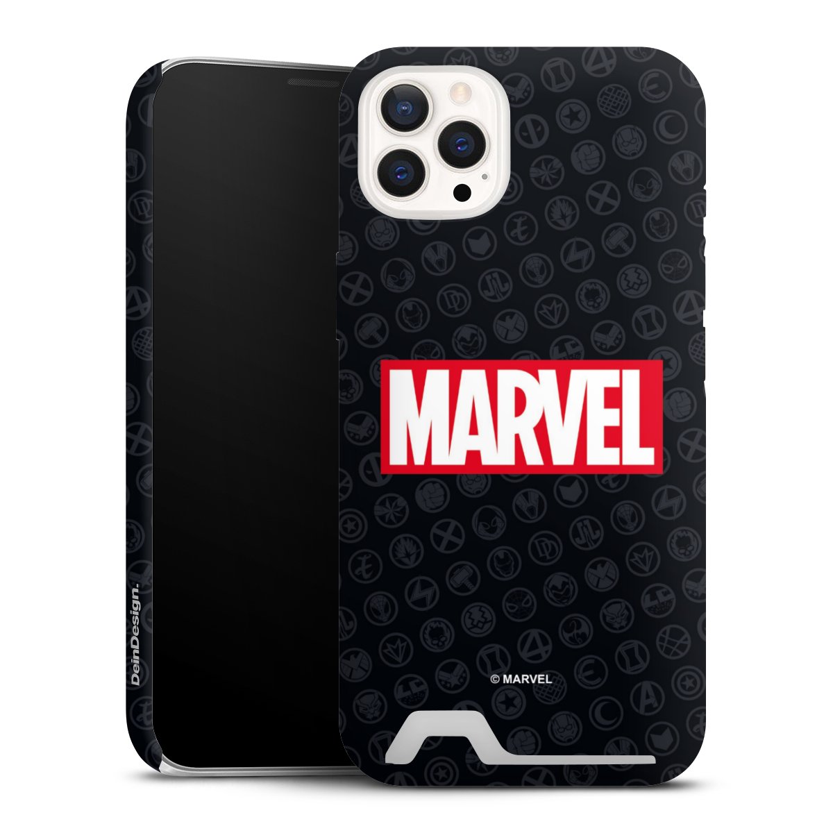 Marvel Logo Black Red 