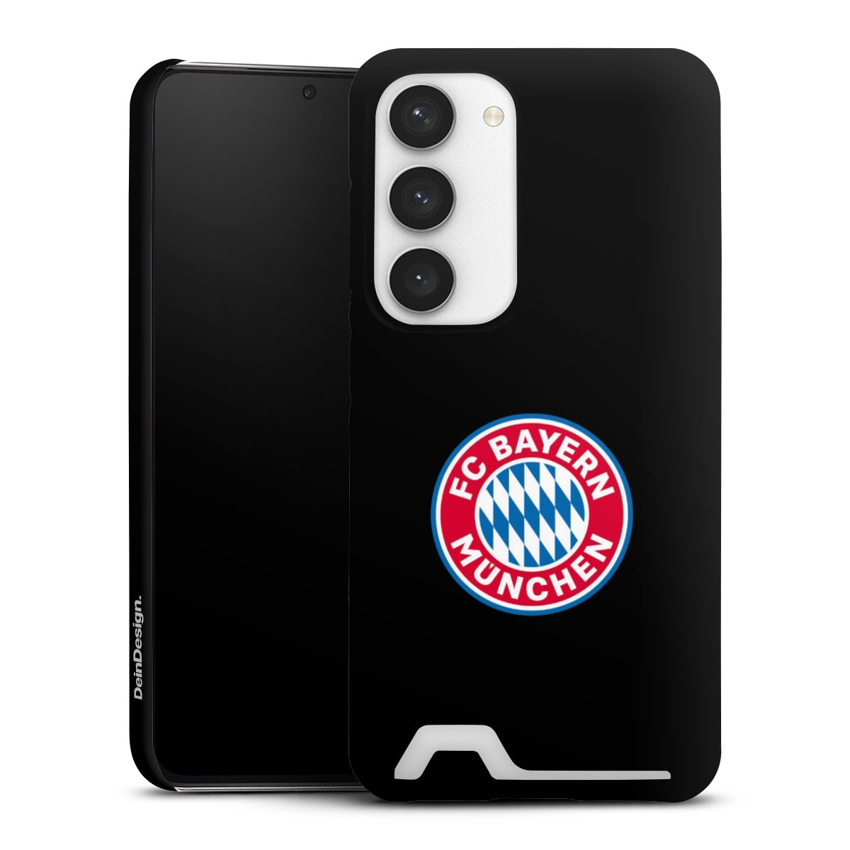 FCB Logo auf Schwarz