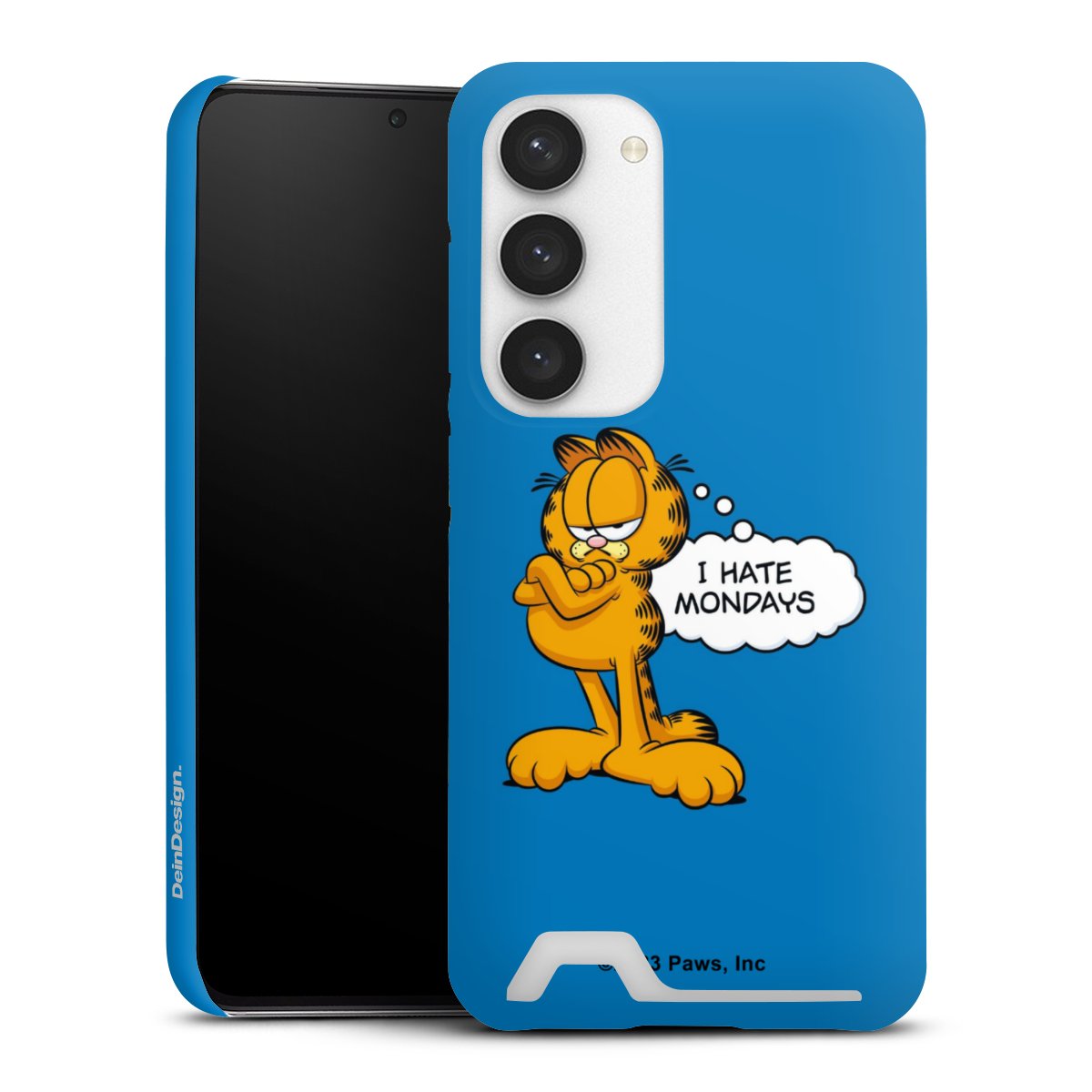 Garfield Je déteste les lundis Bleu