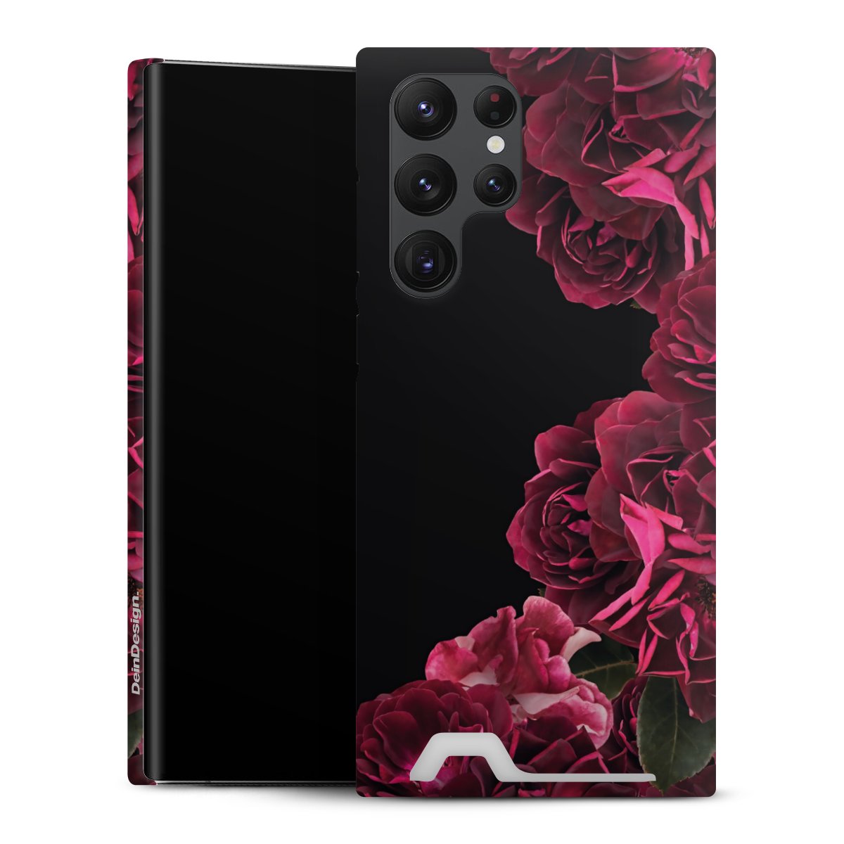 Rose vintage su nero