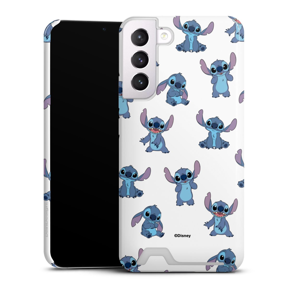 Stitch Faces Pattern Transparent
