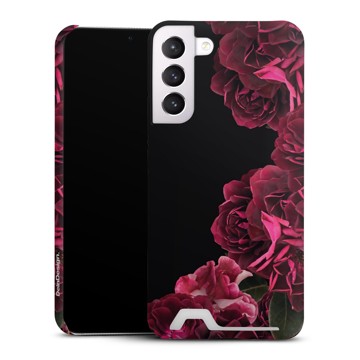 Rose vintage su nero