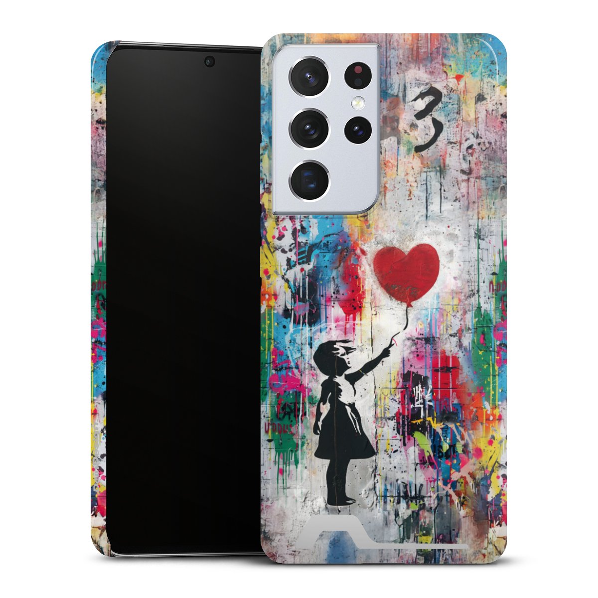 Balloon Girl Colorful