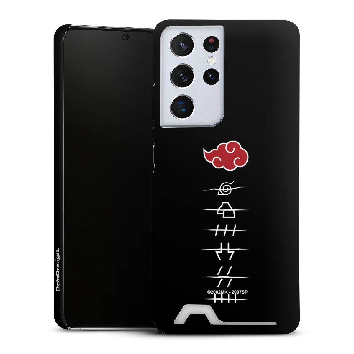 Symboles des membres de l'Akatsuki noirs