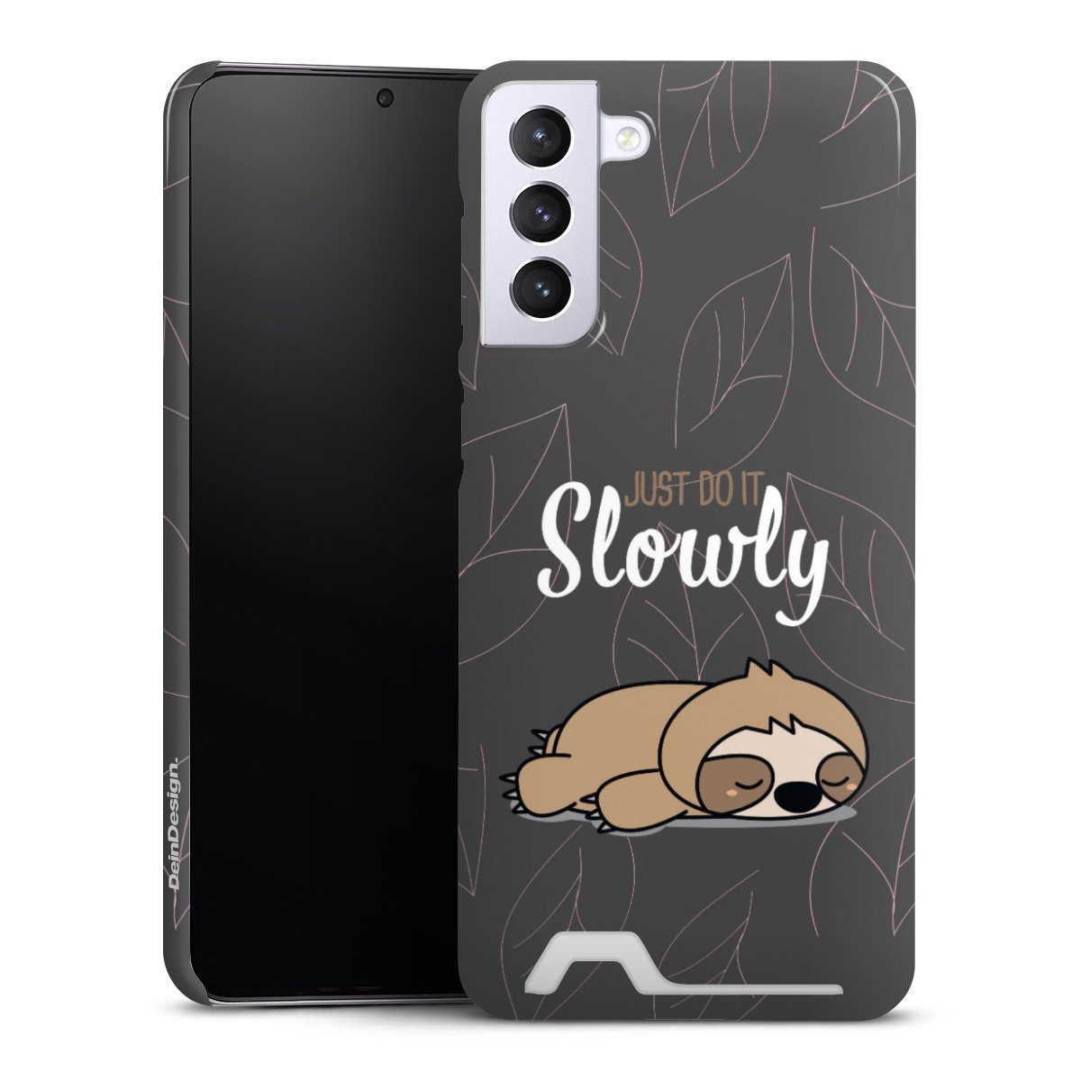Just Do It Slowly Sloth Grey