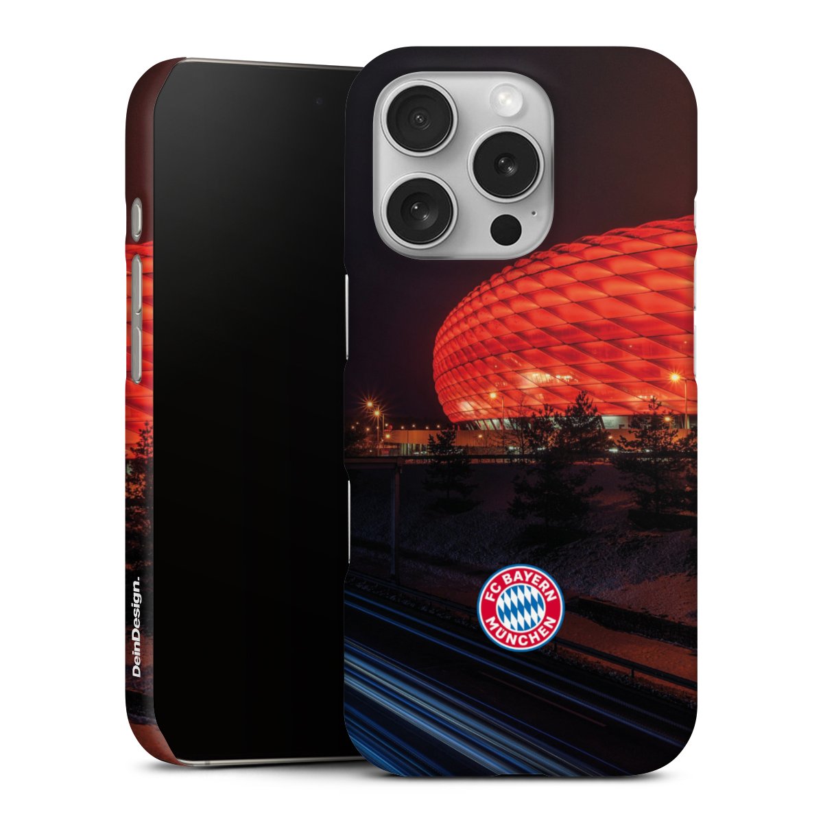 Allianz Arena bei Nacht FCB