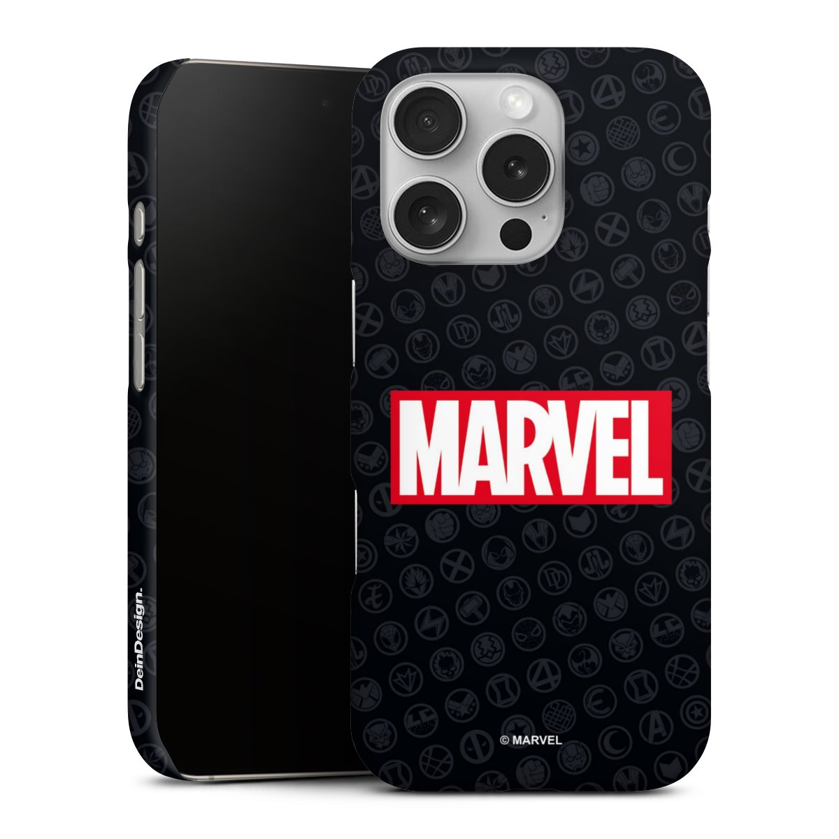 Marvel Logo Black Red 