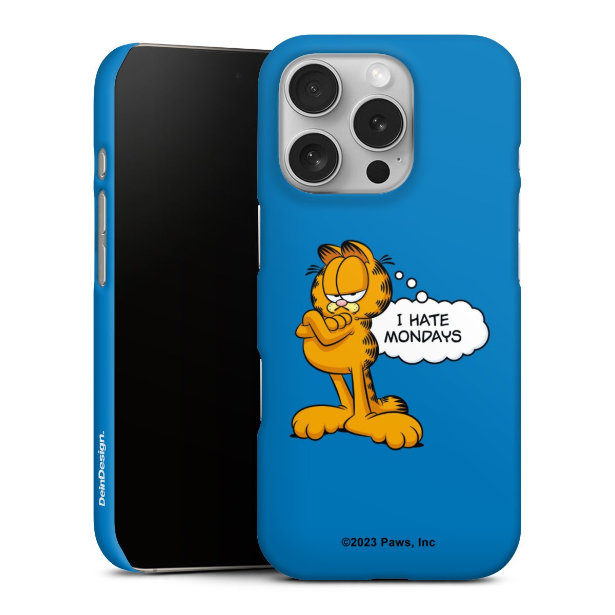 Garfield Je déteste les lundis Bleu