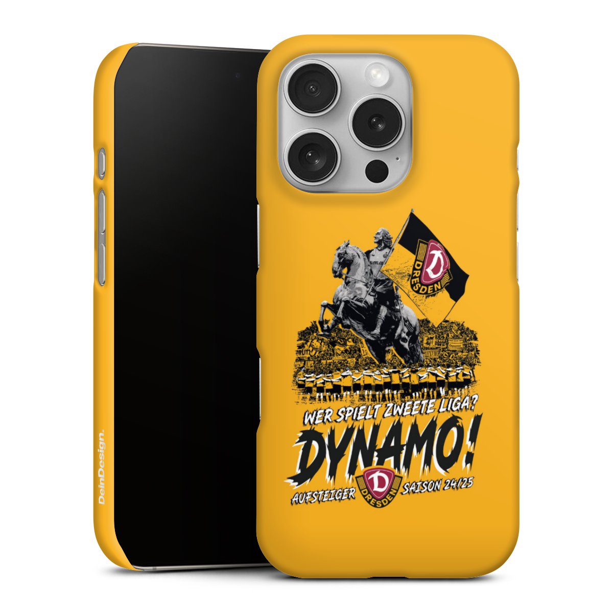 Dynamo Dresden Aufstieg 24/25 Gelb