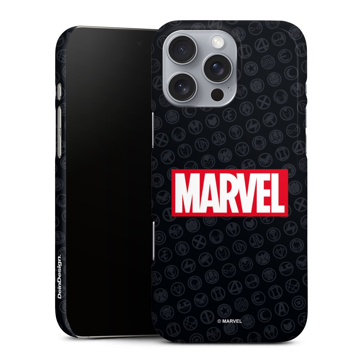 Marvel Logo Black Red 