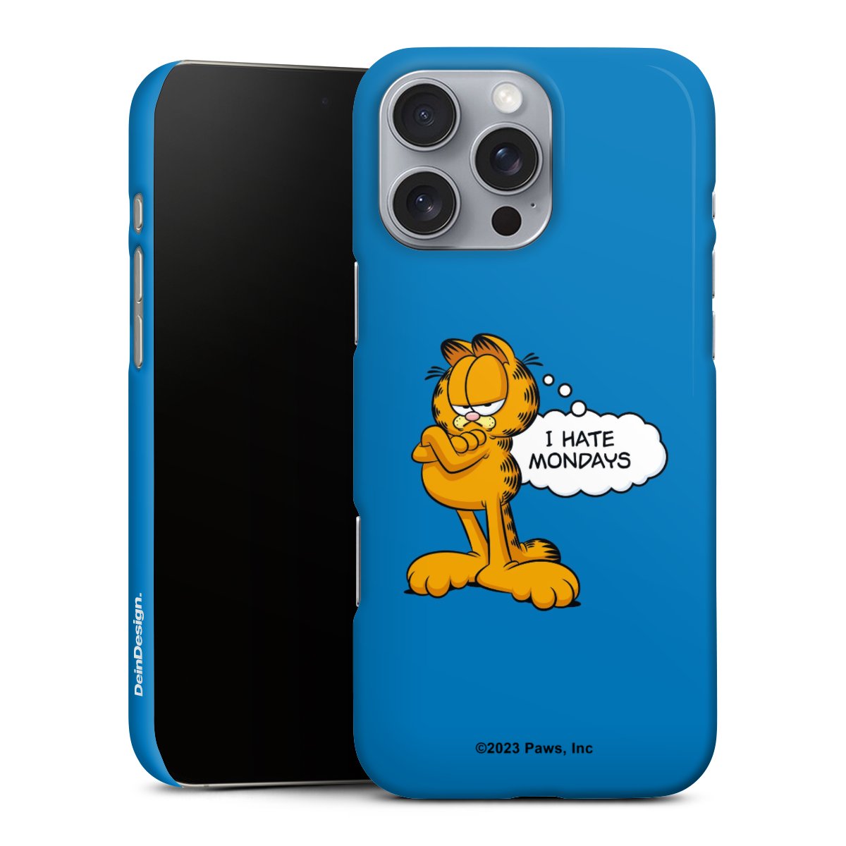 Garfield Je déteste les lundis Bleu