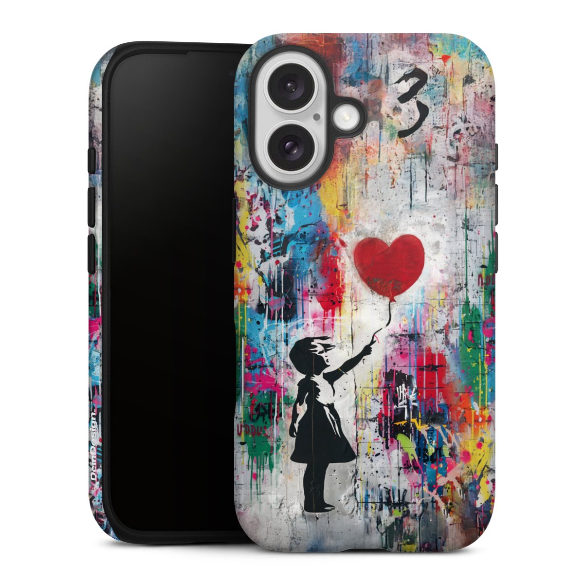 Balloon Girl Colorful