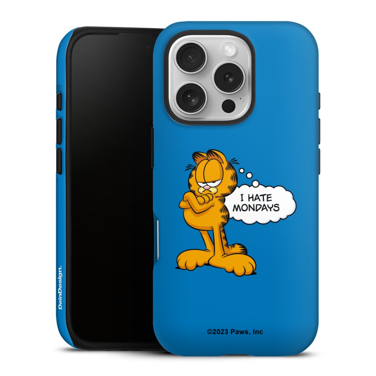 Garfield Je déteste les lundis Bleu