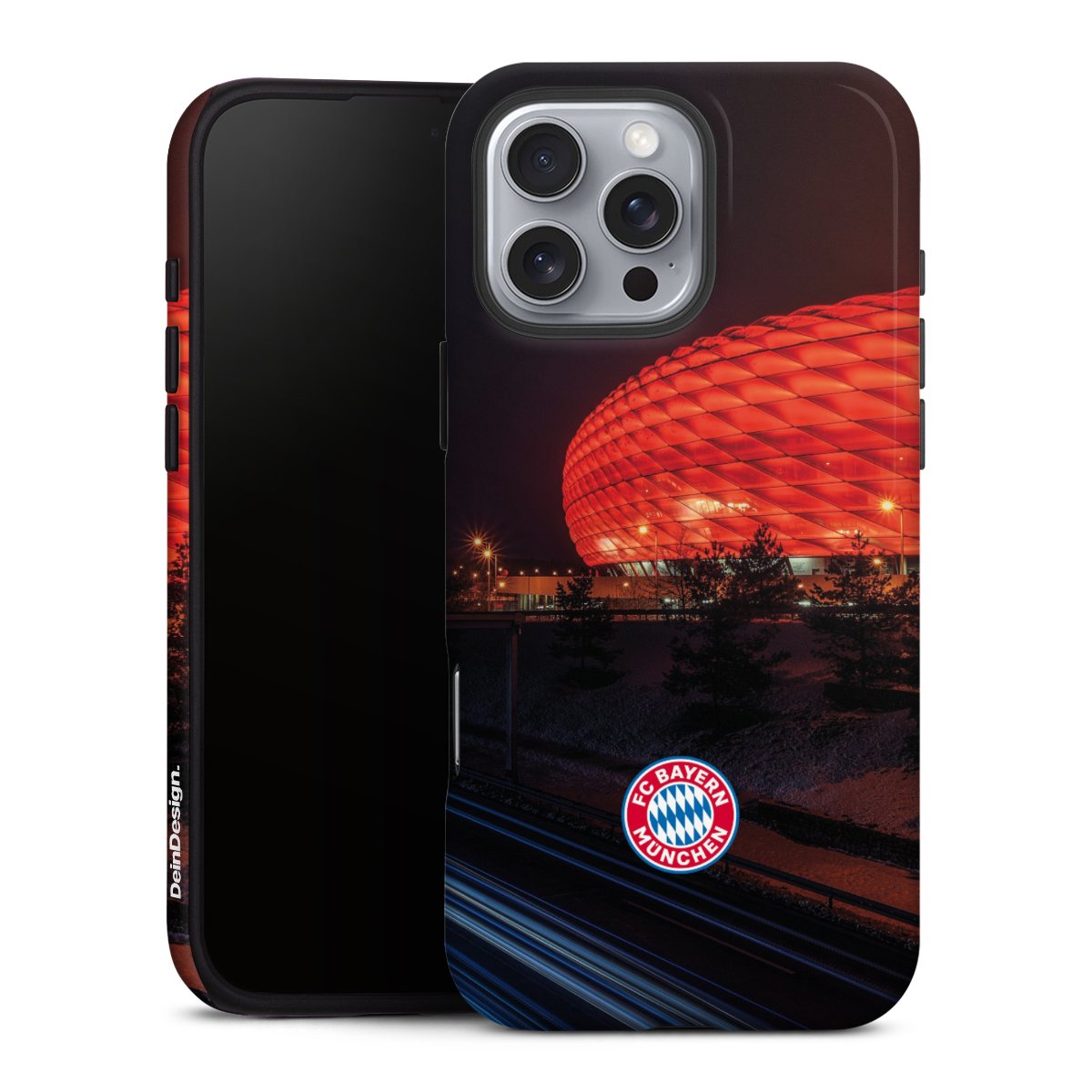 Allianz Arena bei Nacht FCB