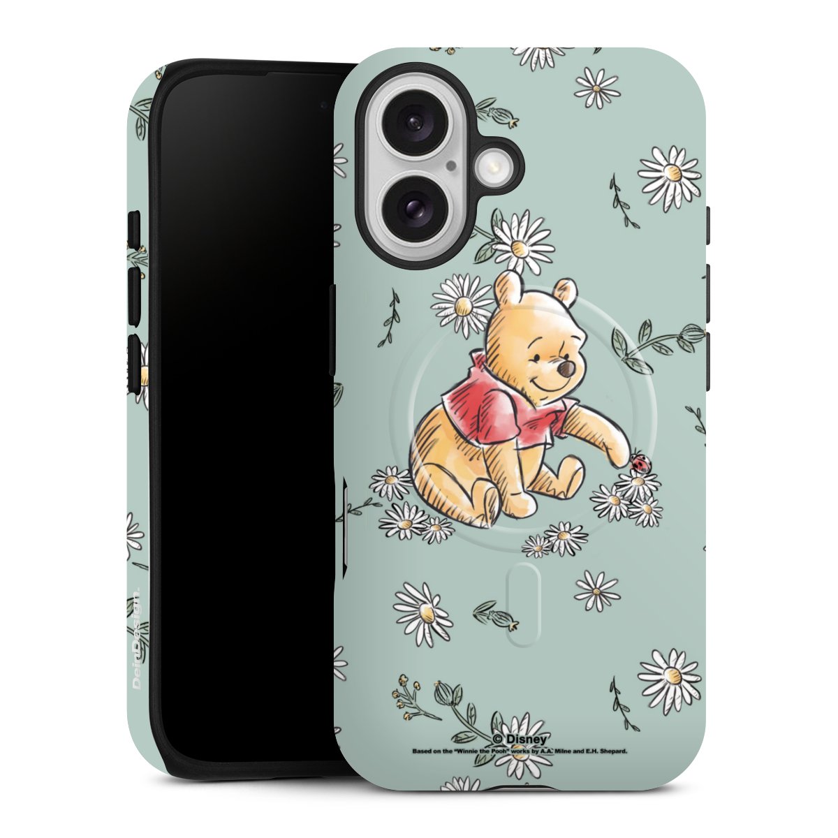 Winnie Puuh Gänseblümchen und Käfer Liebe
