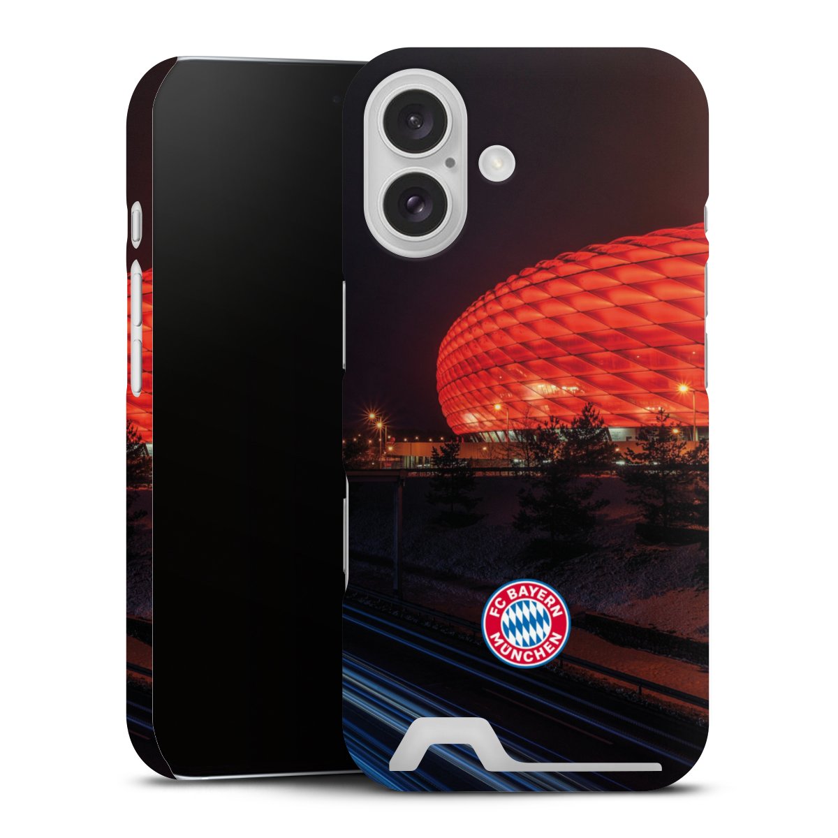 Allianz Arena bei Nacht FCB