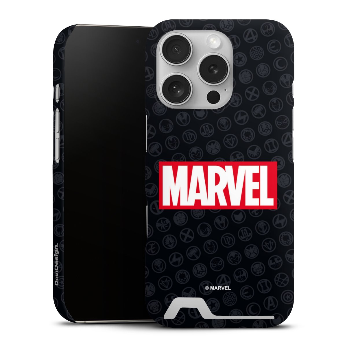 Marvel Logo Black Red 