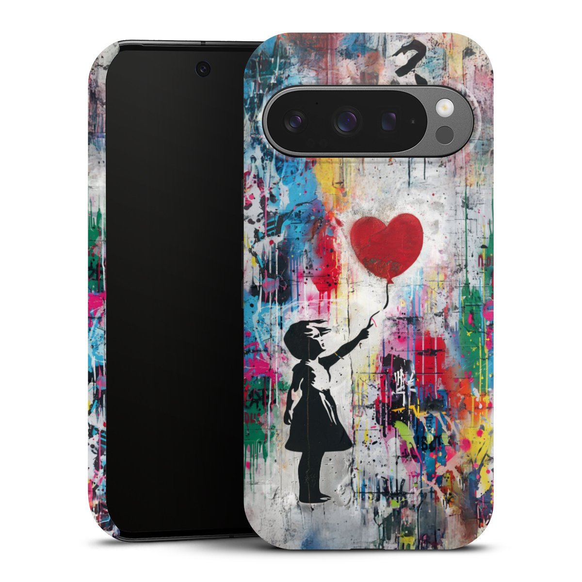 Balloon Girl Colorful