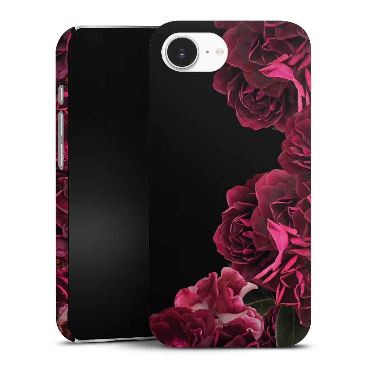 Rose vintage su nero