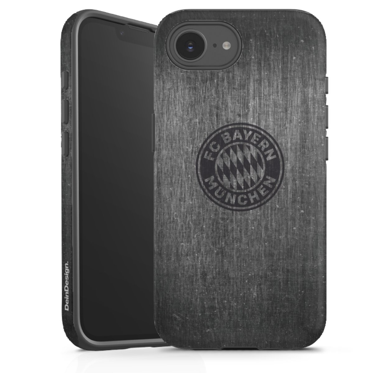 Metalllook FCB Logo einfarbig