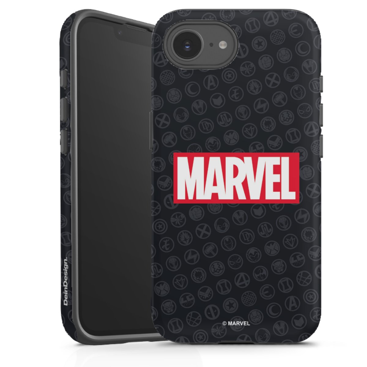 Marvel Logo Zwart Rood