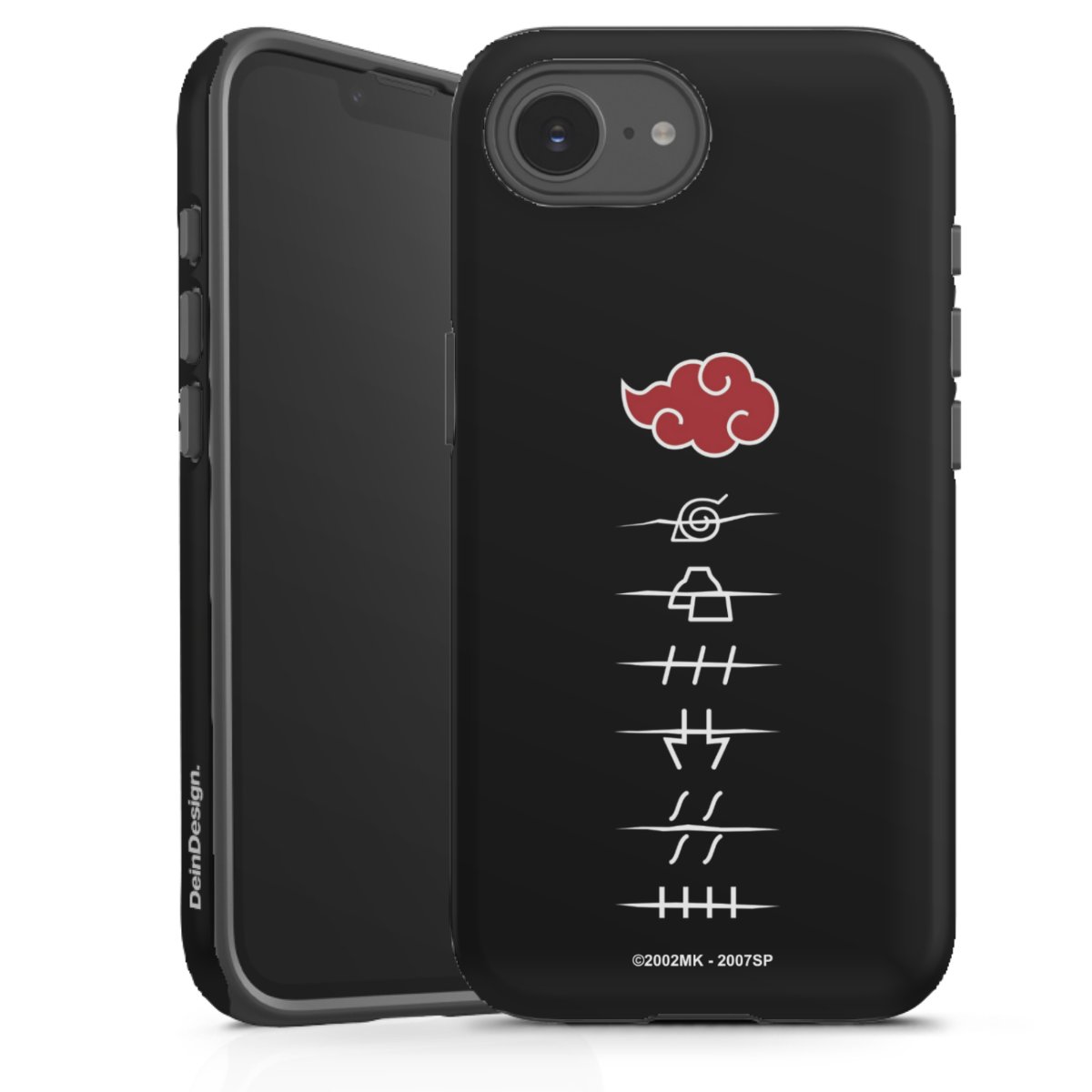 Symboles des membres de l'Akatsuki noirs