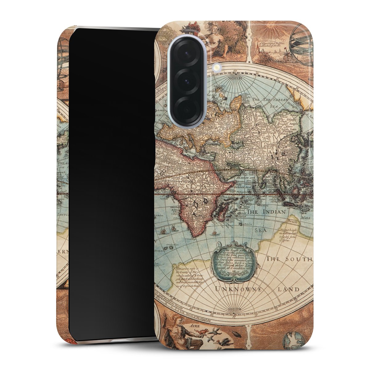 Mappa del mondo vintage