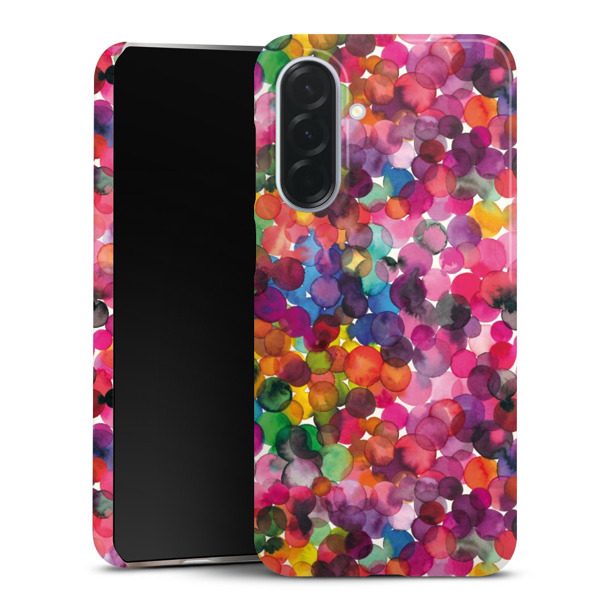 Punti acquerello sovrapposti