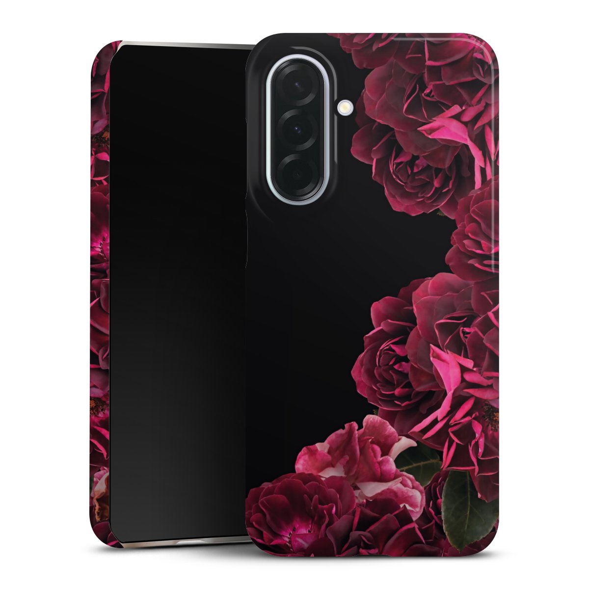 Rose vintage su nero