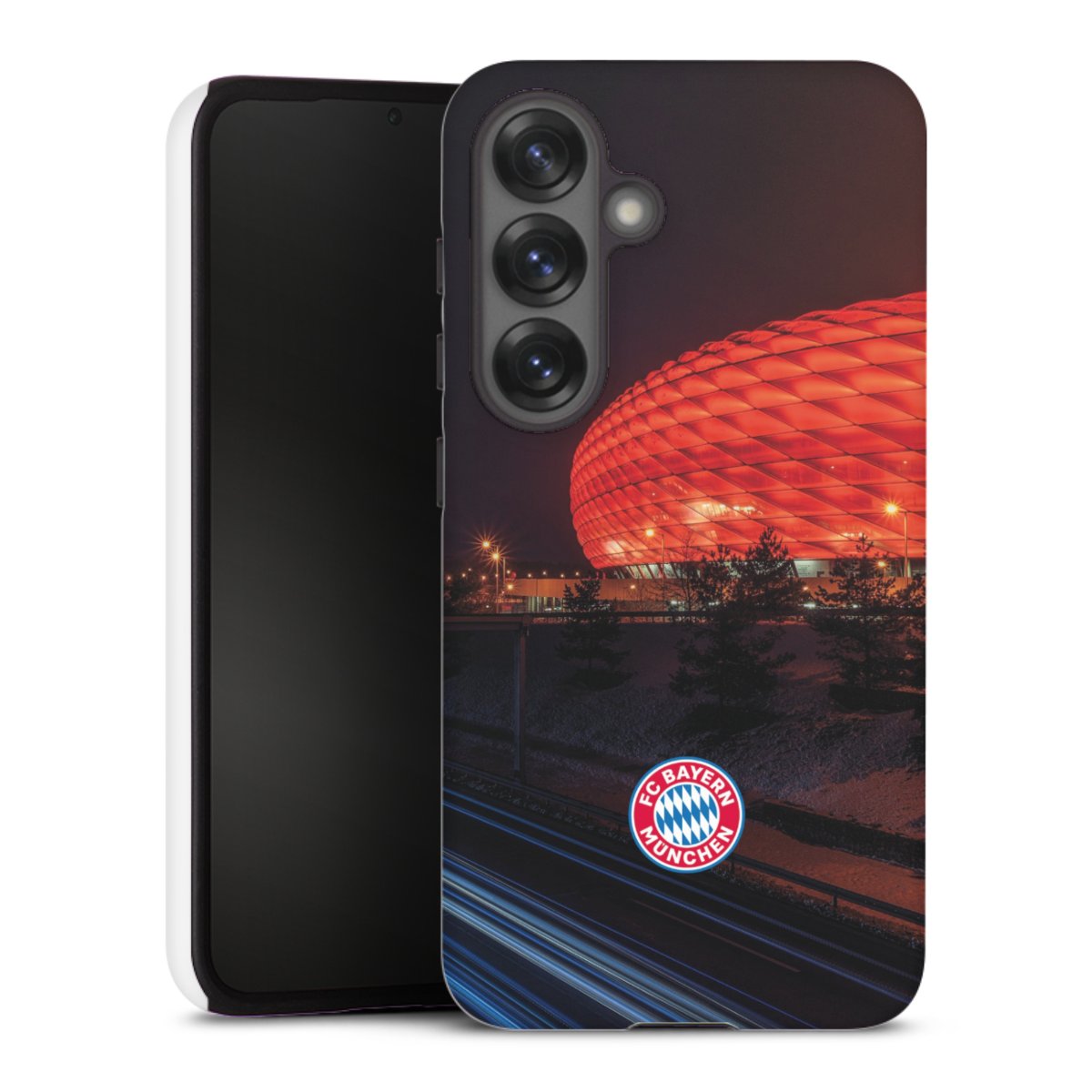 Allianz Arena bei Nacht FCB