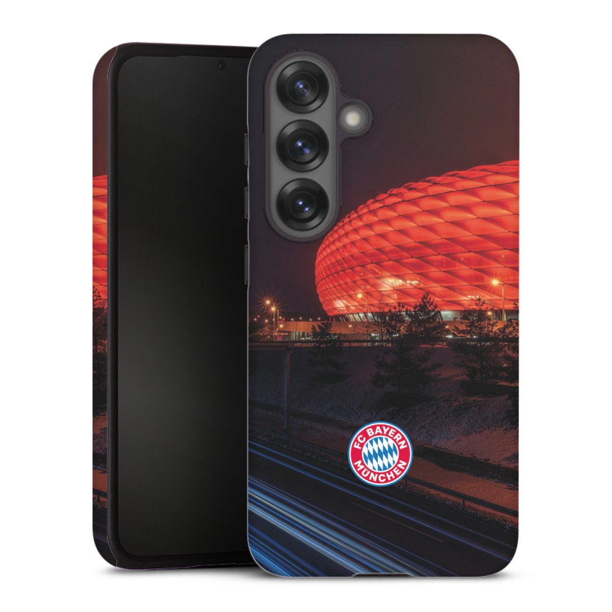 Allianz Arena bei Nacht FCB