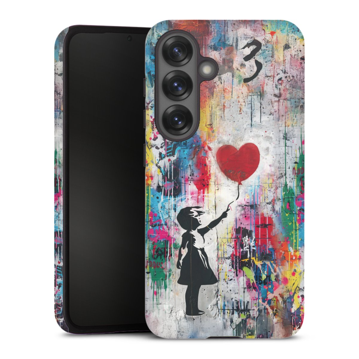 Balloon Girl Colorful