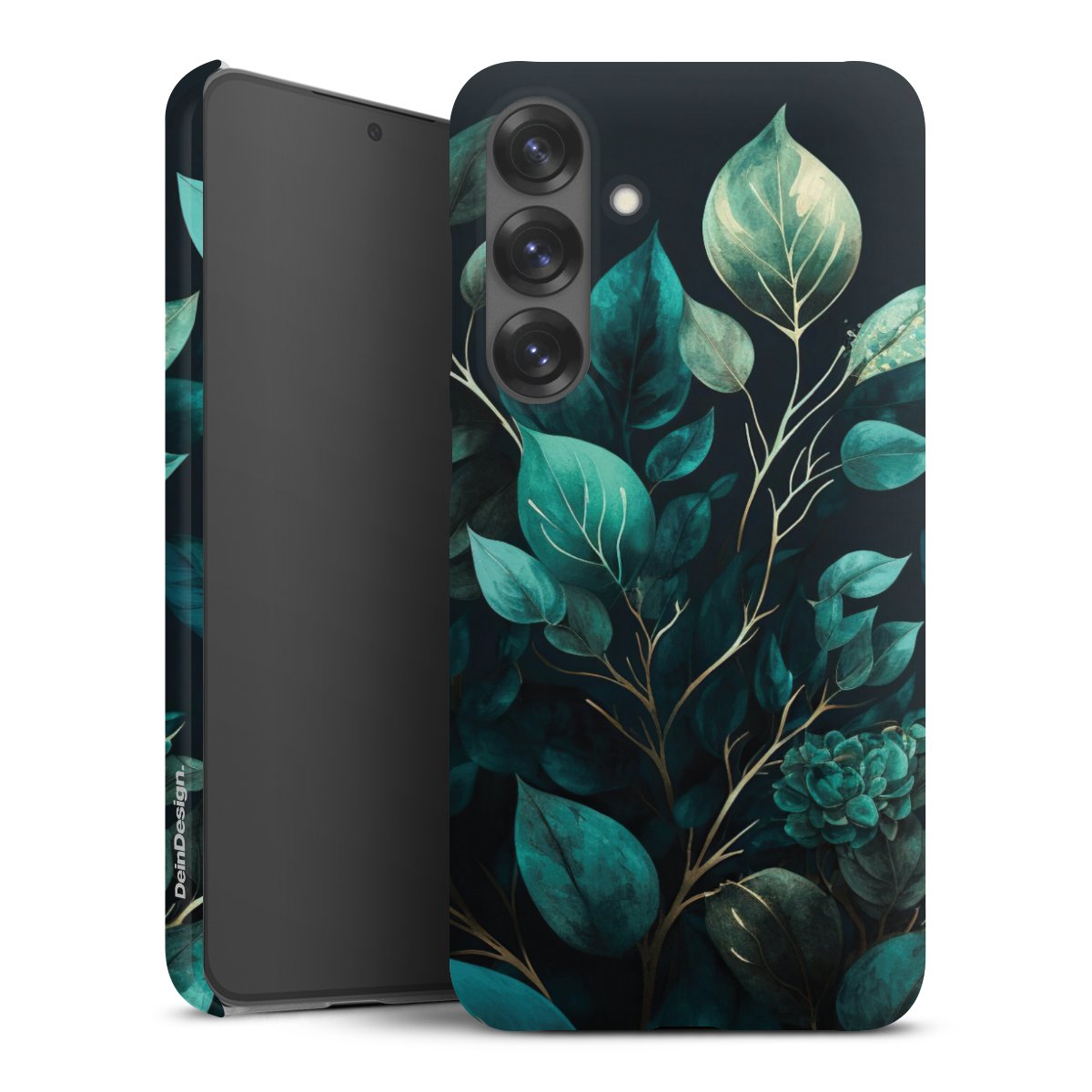 Eukalyptus dunkler Hintergrund