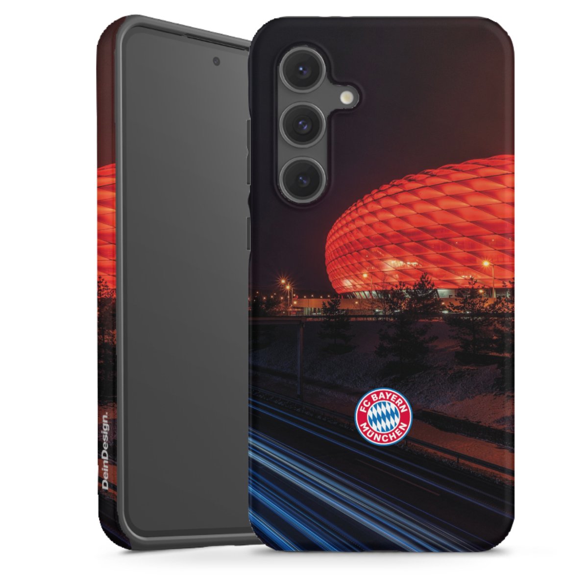 Allianz Arena bei Nacht FCB
