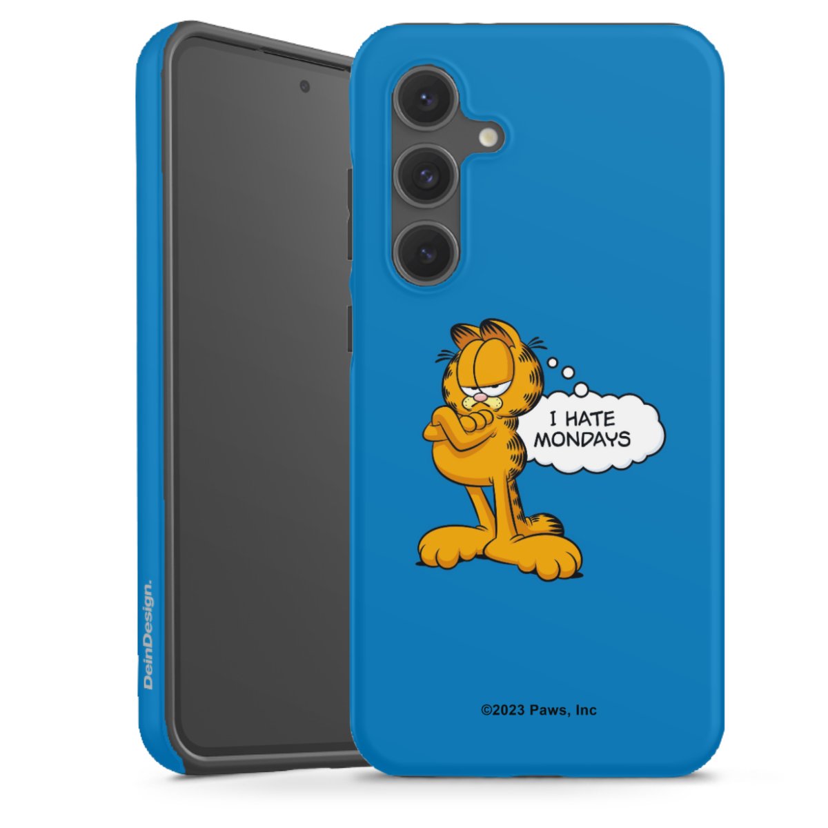 Garfield Ik haat maandagen blauw