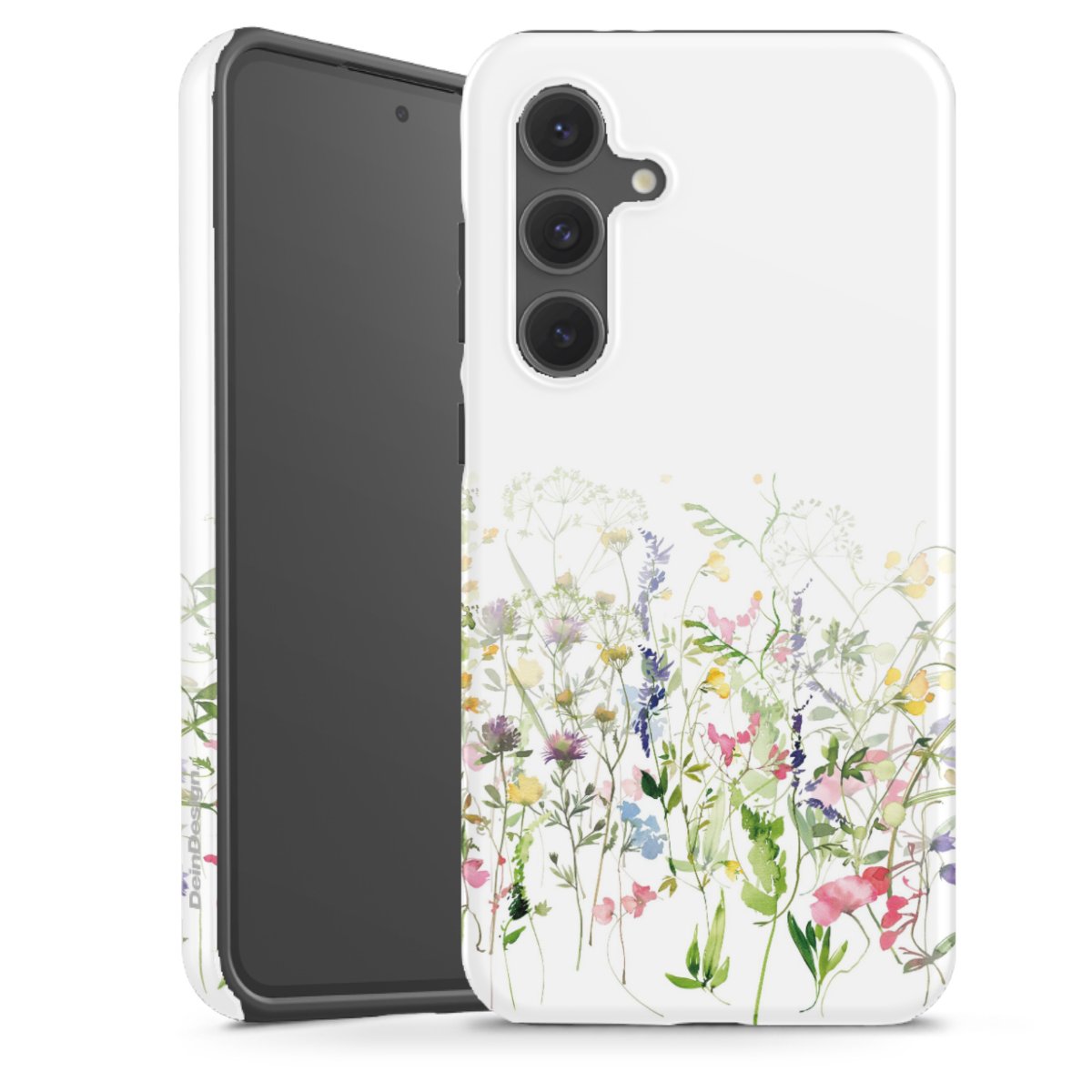 Kleurrijke lente weide bloemen