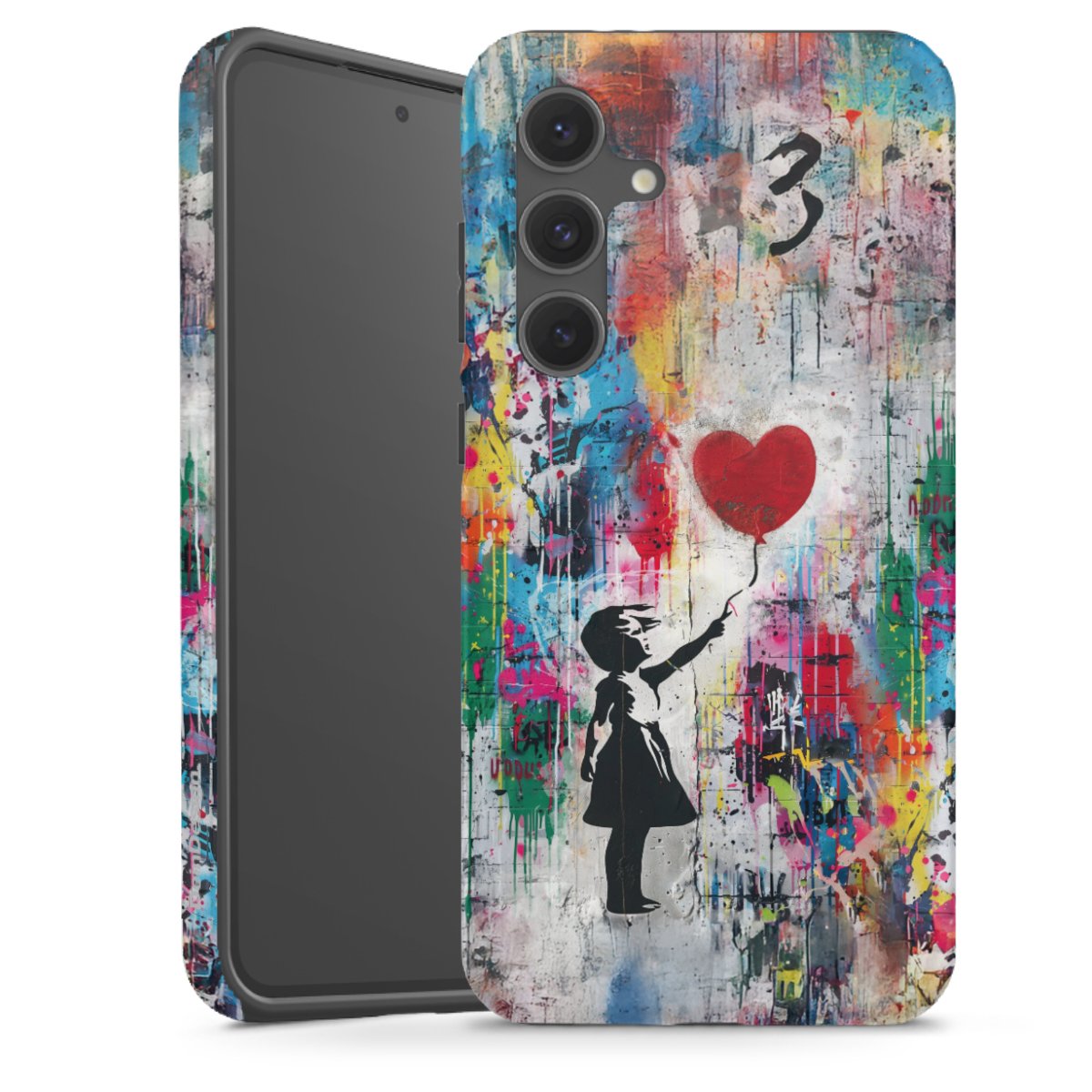 Balloon Girl Colorful