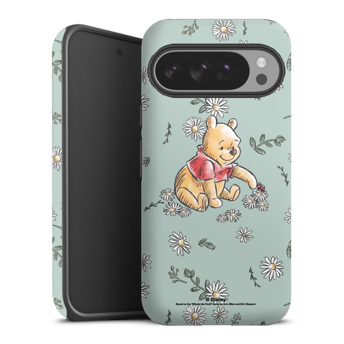Winnie Puuh Gänseblümchen und Käfer Liebe