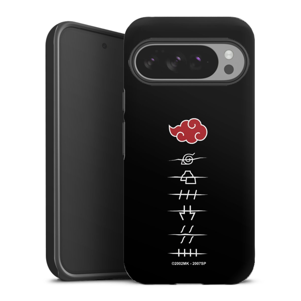 Symboles des membres de l'Akatsuki noirs