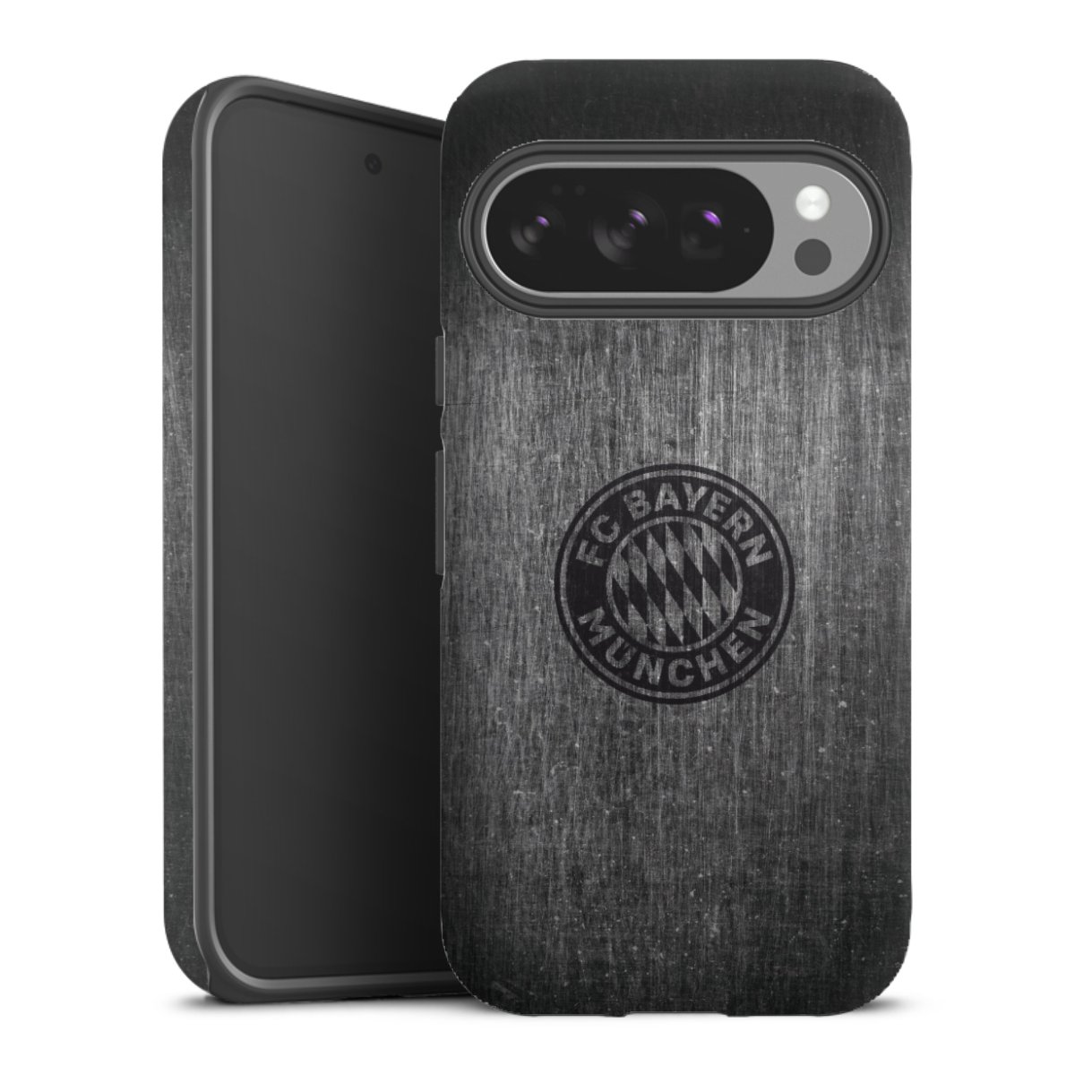 Metalllook FCB Logo einfarbig