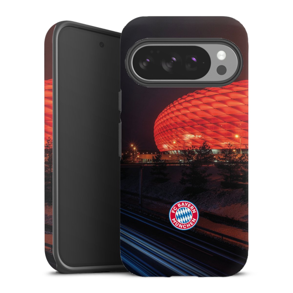 Allianz Arena bei Nacht FCB