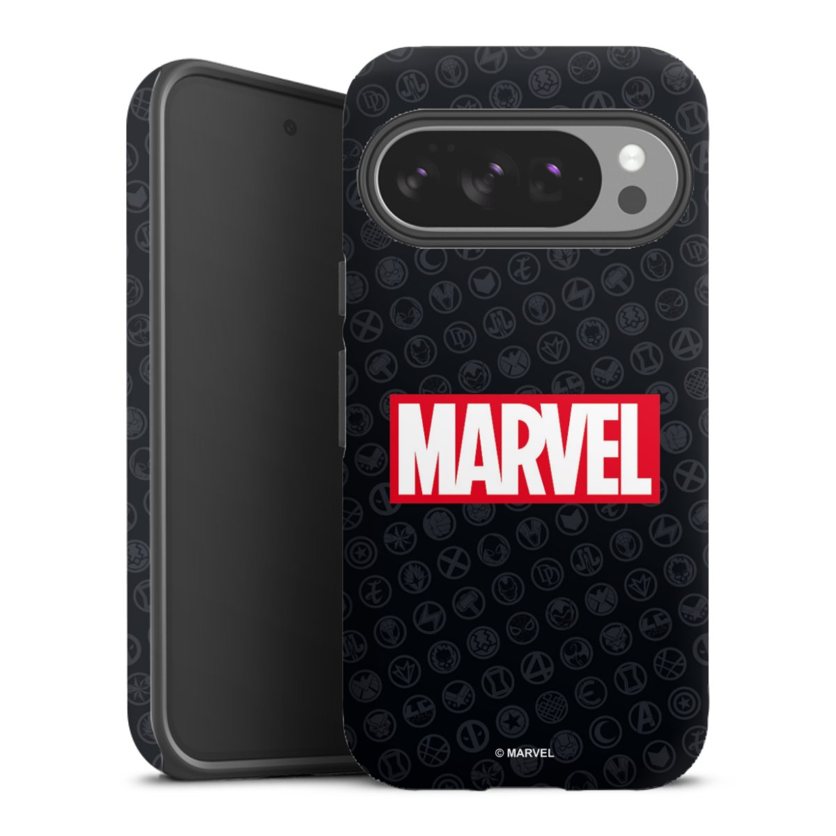 Marvel Logo Noir Rouge