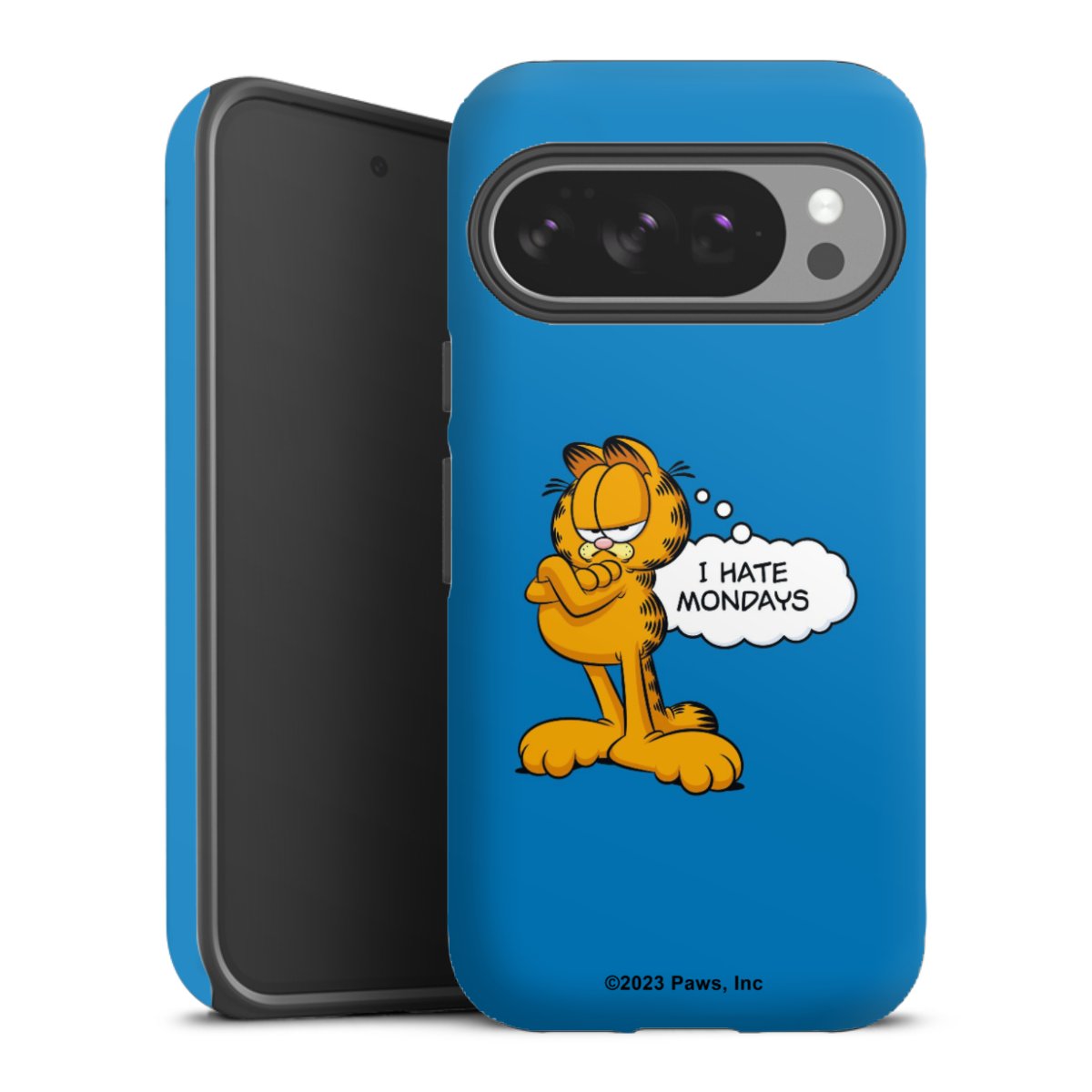 Garfield Ik haat maandagen blauw