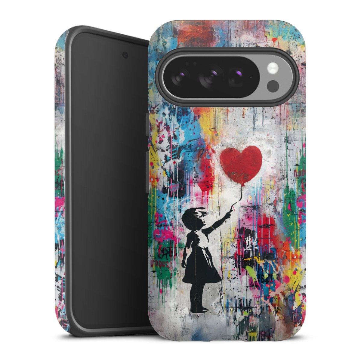 Balloon Girl Colorful