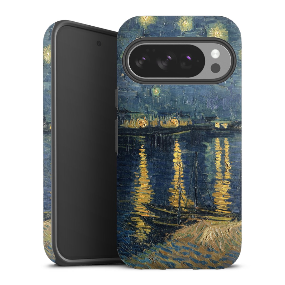 Sterrennacht boven de Rhone