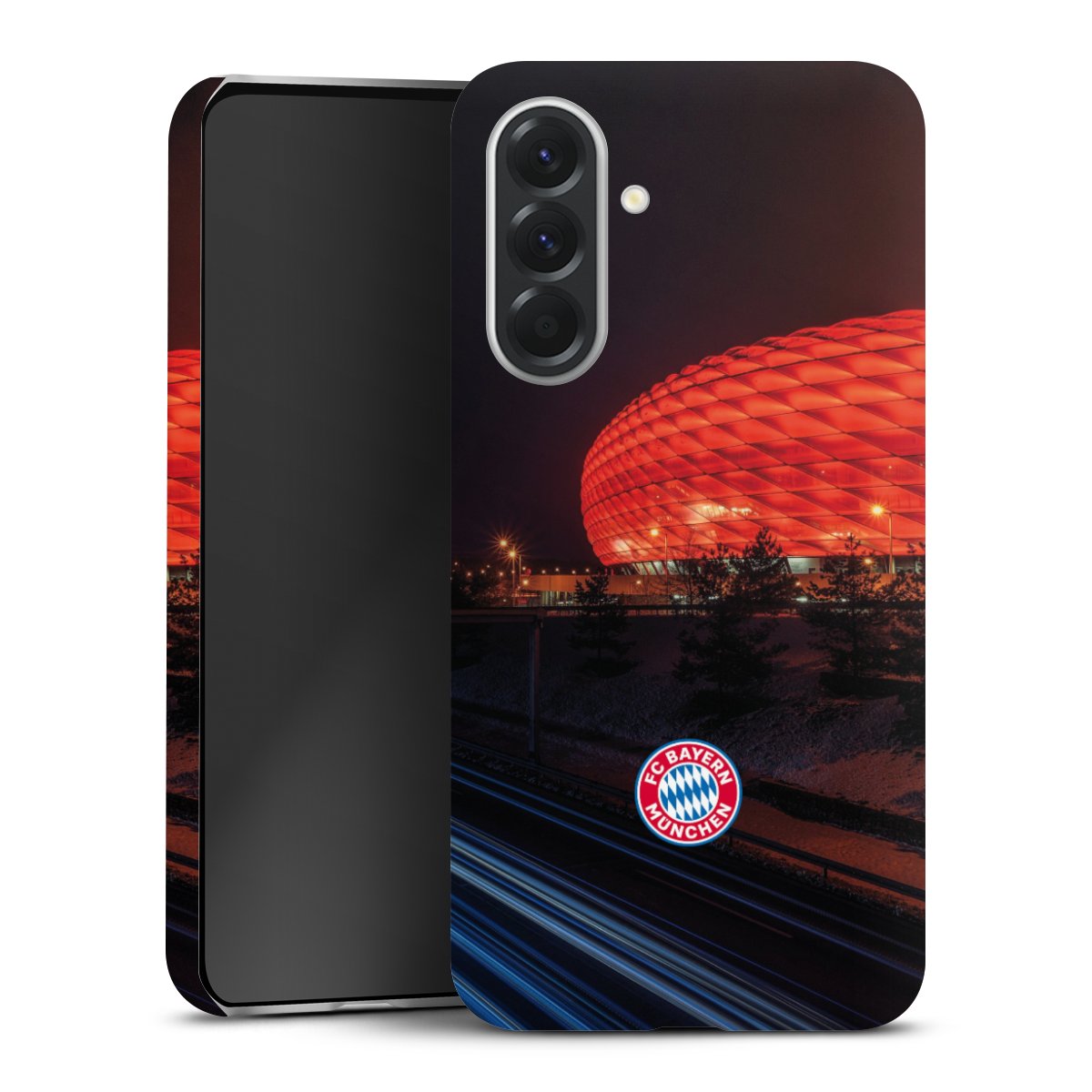 Allianz Arena bei Nacht FCB