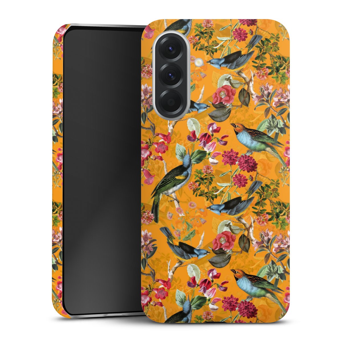 Vogels Bloemen Behang